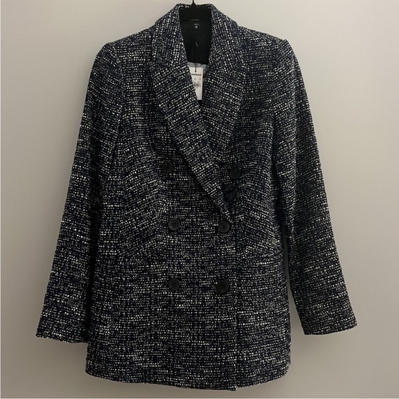 Express Double Breasted Boucle Blazer NWT - Picture 9 of 10